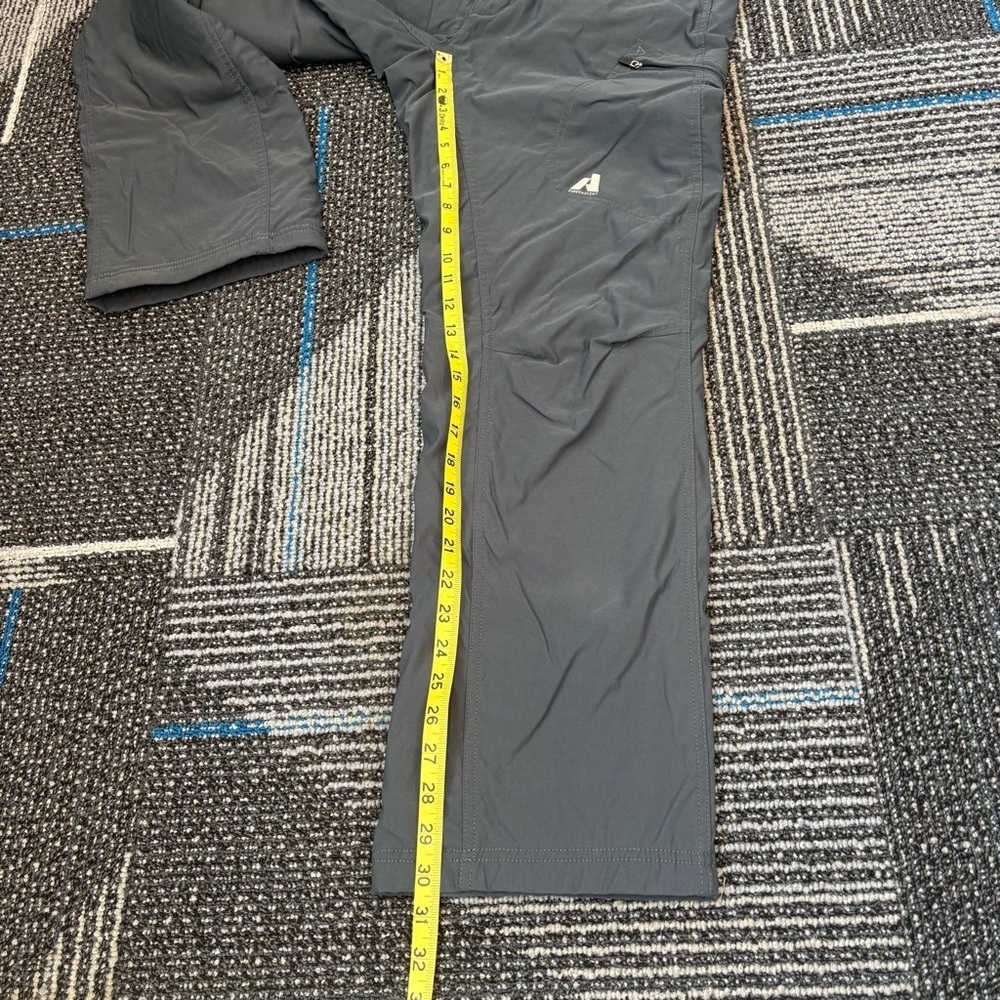 Eddie Bauer 35 First Ascent Fleece Lined Cargo Pants Gray - Picture 6 of 7
